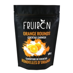 [241205] Orange Rounds Cocktail Garnish 100 g Fruiron