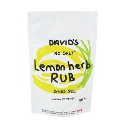 [187004] Lemon Herb Rub 110 g Davids