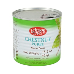 [060705] Chestnut Puree  Unsweetened Tinned 439 g Faugier