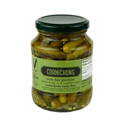 [101305] Cornichon French Style Gherkins 370 ml Viniteau